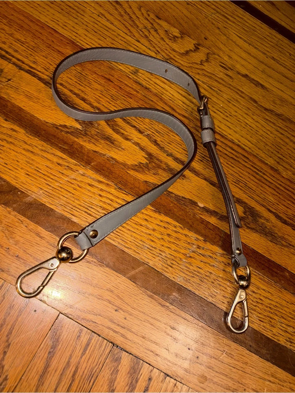 Coach leather adjustable